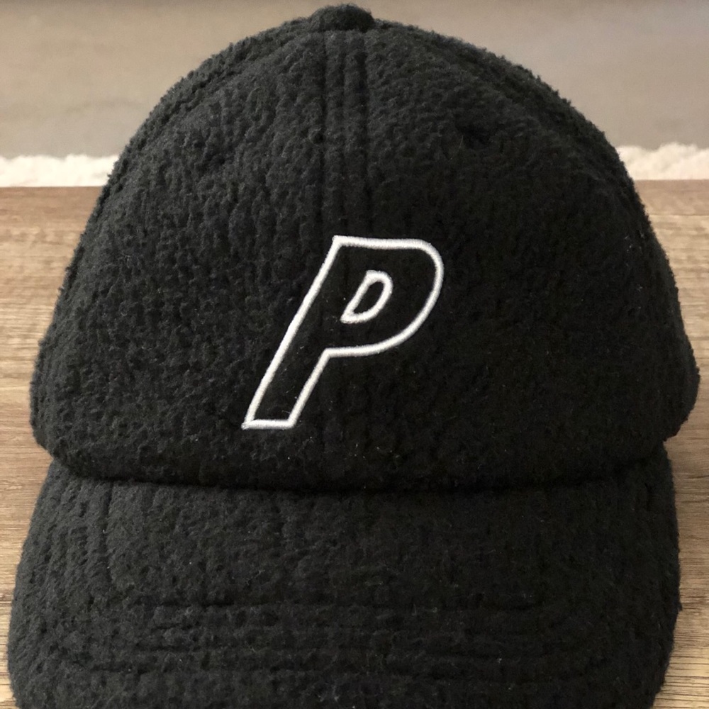 Palace Fleece Polartec 6-panel hat (black)